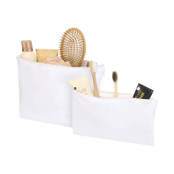 Set de trousses de toilette recyclées GRS Swift pour cadeaux d'entreprise | BCM Goodies