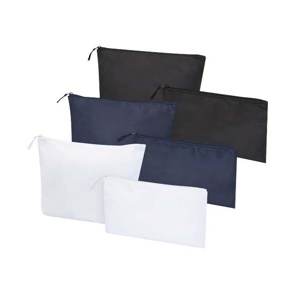 Set de trousses de toilette recyclées GRS Swift pour cadeaux d'entreprise | BCM Goodies