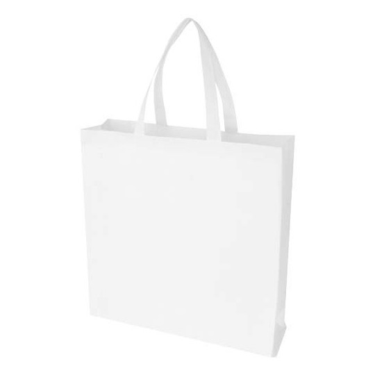 Sac shopping à soufflets EcoSeal non tissé recyclé et certifié GRS 12 L | BCM Goodies