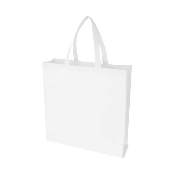 Sac shopping à soufflets EcoSeal non tissé recyclé et certifié GRS 12 L | BCM Goodies