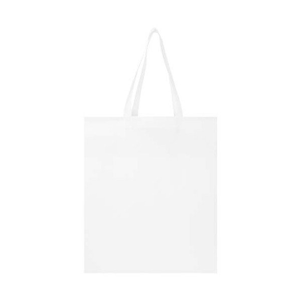 Sac shopping à soufflets EcoSeal non tissé recyclé et certifié GRS 12 L | BCM Goodies
