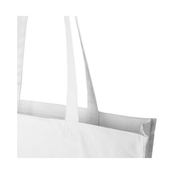 Sac shopping à soufflets Florida certifié GRS 270 g/m² 14L - Coton recyclé certifié GRS - Idéal pour vos courses et objets du qu