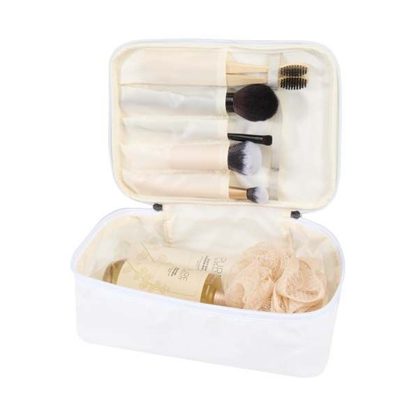 Organisateur de maquillage Muse en RPET certifié GRS - Accessoire de voyage durable et pratique