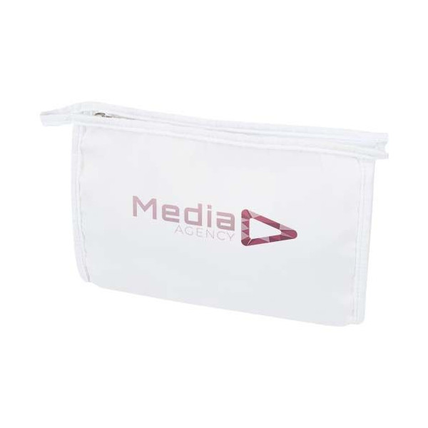 Trousse de toilette Muse en RPET certifiée GRS - Accessoire de voyage écologique et pratique pour entreprise