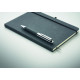 Coffret cadeau carnet en cuir recyclé et stylo ELEGANOTE - BCM Goodies
