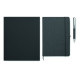 Coffret cadeau carnet en cuir recyclé et stylo ELEGANOTE - BCM Goodies