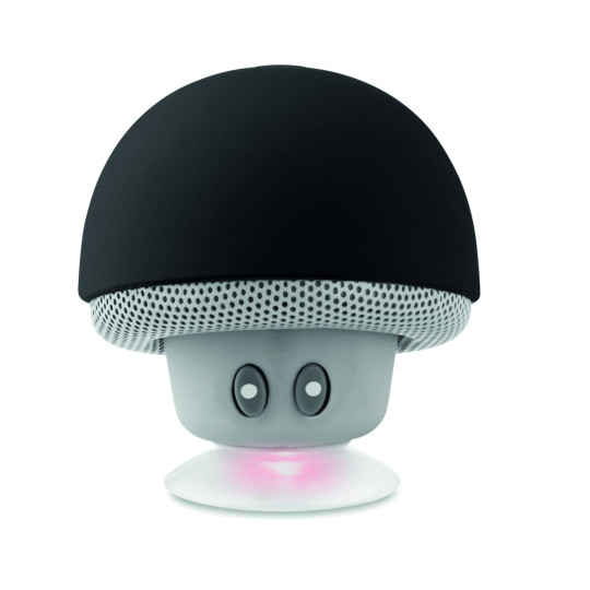 Haut-parleur sans fil 3W MUSHROOM - Accessoire audio innovant avec ventouse - BCM Goodies
