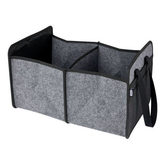Rangement pliable pour voiture Felta en feutre recyclé certifié GRS Personnalisable | BCM Goodies