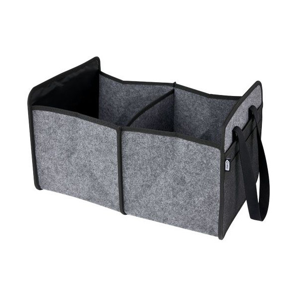 Rangement pliable pour voiture Felta en feutre recyclé certifié GRS Personnalisable | BCM Goodies