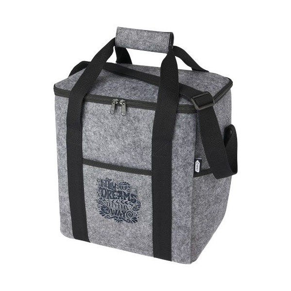 Sac isotherme Felta pour boissons en feutrine recyclée GRS de 21 L Personnalisable | BCM Goodies