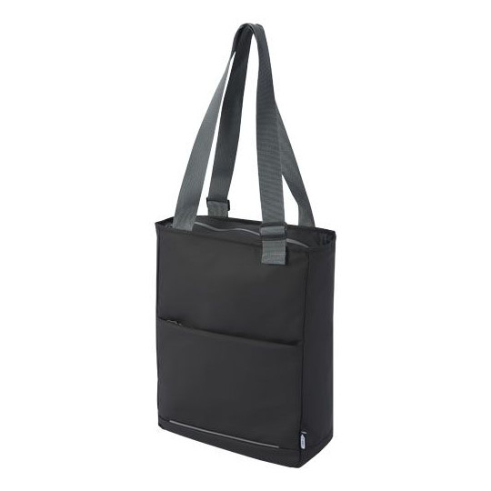 Sac shopping Aqua de 14 L pour ordinateur portable 14 recyclé certifié GRS résistant à leau Personnalisable | BCM Goodies