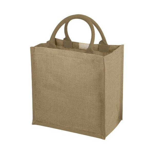 Sac fourre-tout en jute Chennai 16L Personnalisable | BCM Goodies