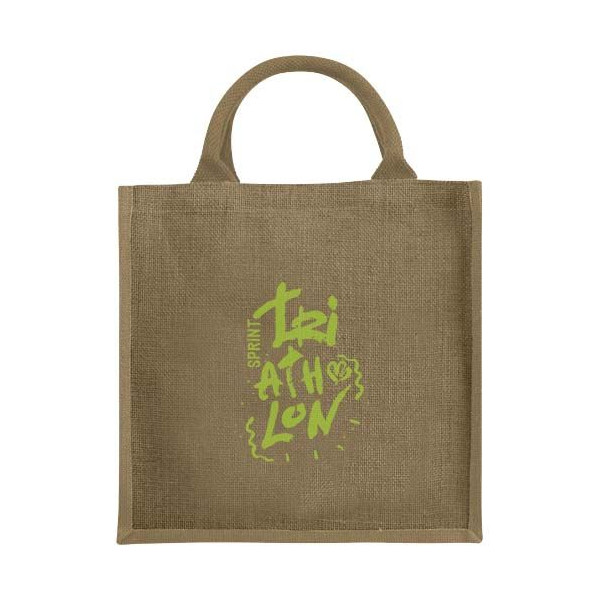 Sac fourre-tout en jute Chennai 16L Personnalisable | BCM Goodies