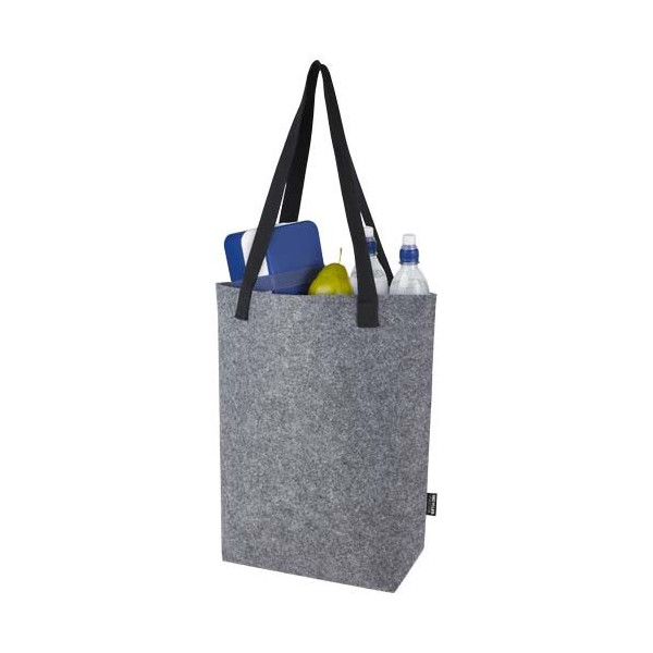Sac shopping Felta avec large fond de 12 L en feutre recyclé certifié GRS Personnalisable | BCM Goodies