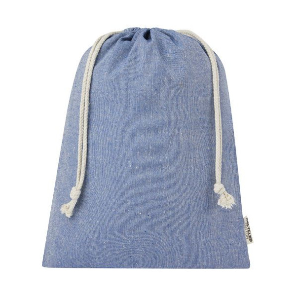 Grand sac cadeau Pheebs en coton recyclé GRS 150 g/m² de 4 L Personnalisable | BCM Goodies