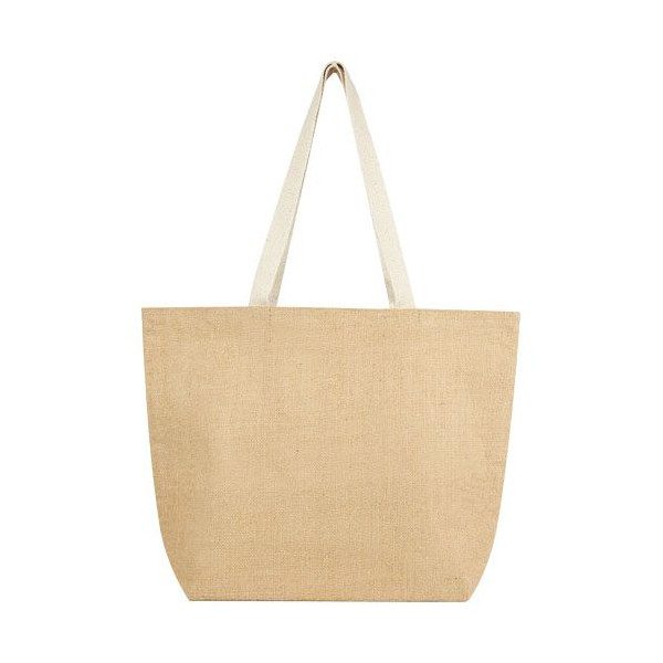Sac shopping isotherme Juta de 12 L en jute 300 g/m² Personnalisable | BCM Goodies