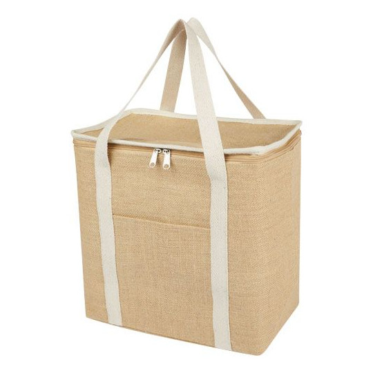 Sac isotherme Juta de 19 L en jute 300 g/m² Personnalisable | BCM Goodies