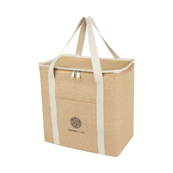 Sac isotherme Juta de 19 L en jute 300 g/m² Personnalisable | BCM Goodies