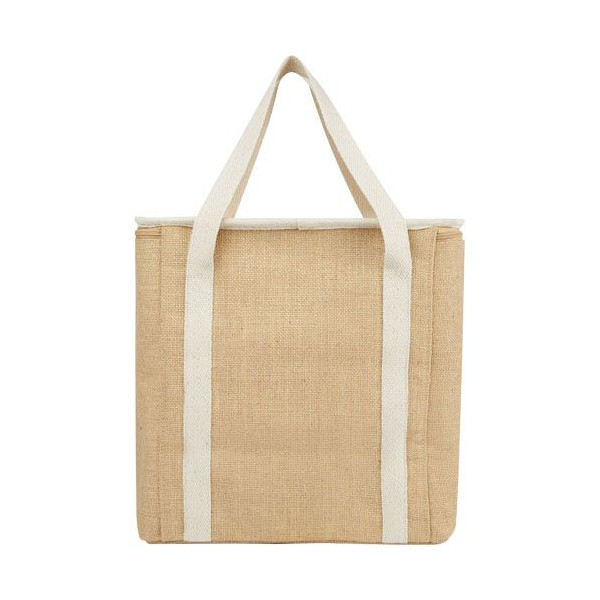 Sac isotherme Juta de 19 L en jute 300 g/m² Personnalisable | BCM Goodies