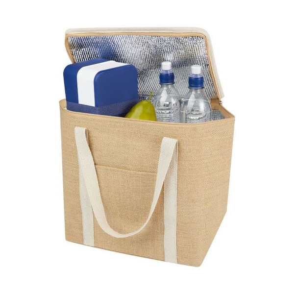 Sac isotherme Juta de 19 L en jute 300 g/m² Personnalisable | BCM Goodies