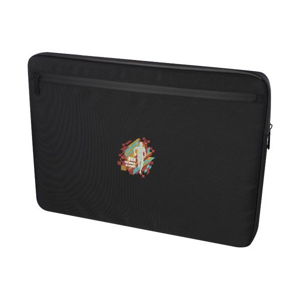 Housse pour ordinateur portable Rise de 15,6 en toile recyclée certifiée GRS Personnalisable | BCM Goodies