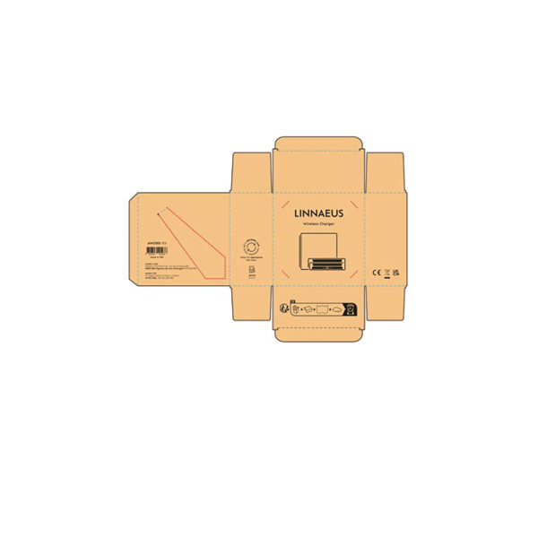 Chargeur sans fil écologique Linnaeus 15W avec port USB-C – BCM Goodies