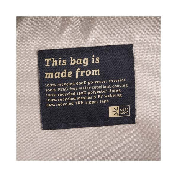 Sac à dos recyclé pour ordinateur portable 14 Case Logic Invigo 14,5L Personnalisable | BCM Goodies