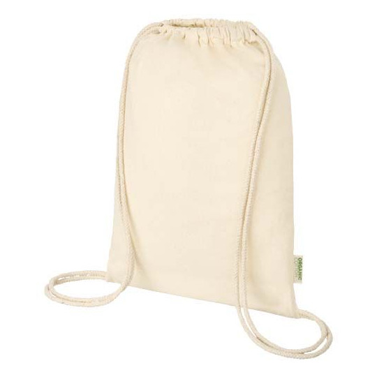 Sac refermable à cordon Odisha de 5 L bio certifié OCS 100 g/m²