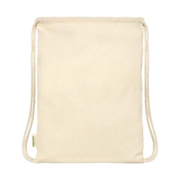 Sac refermable à cordon Odisha de 5 L bio certifié OCS 100 g/m²