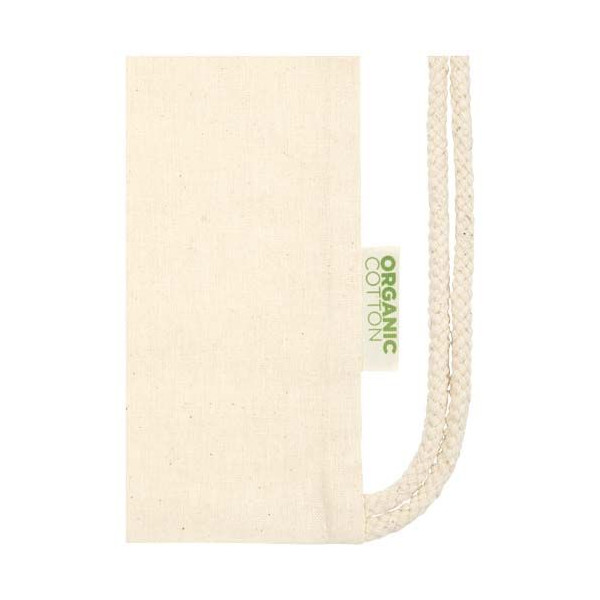 Sac refermable à cordon Odisha de 5 L bio certifié OCS 100 g/m²