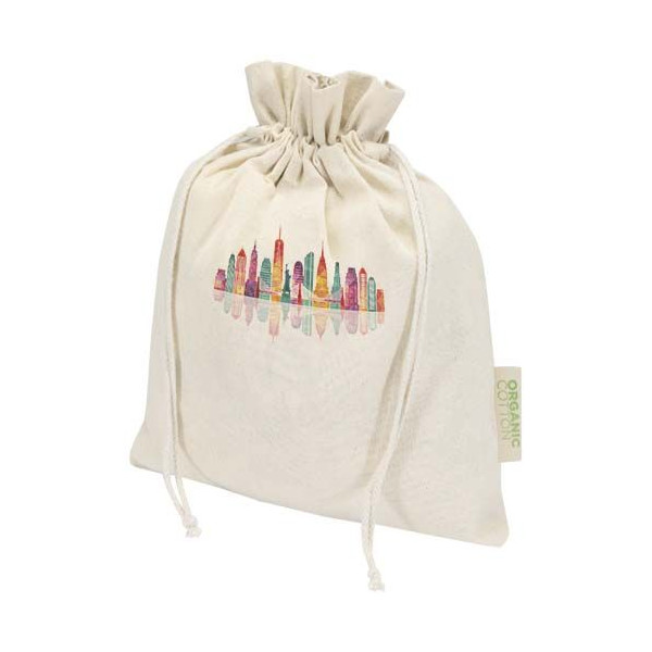 Sac cadeau bio OCS Odisha 140 g/m2 30 x 25 cm