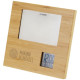 Cadre photo Sasa en bambou avec thermomètre Personnalisable | BCM Goodies