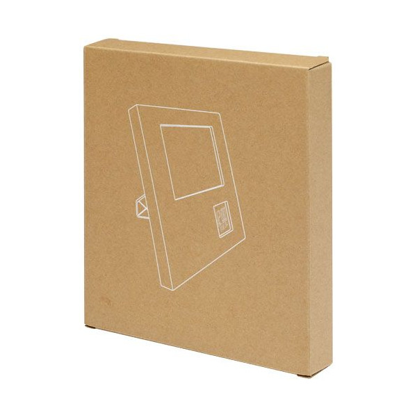 Cadre photo Sasa en bambou avec thermomètre Personnalisable | BCM Goodies