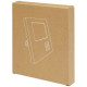 Cadre photo Sasa en bambou avec thermomètre Personnalisable | BCM Goodies