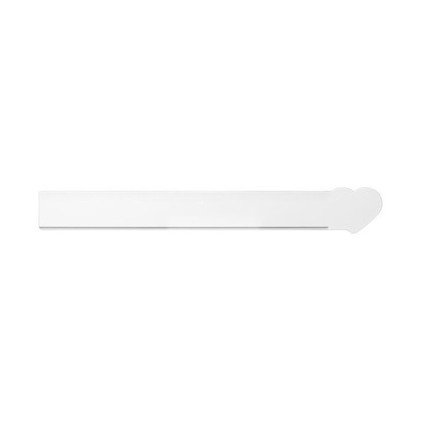 Règle Tait de 30 cm en plastique recyclé en forme de cœur Personnalisable | BCM Goodies