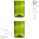Ensemble de verres Originalhome Personnalisable | BCM Goodies