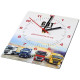 Horloge murale rectangulaire Brite-Clock® Personnalisable | BCM Goodies
