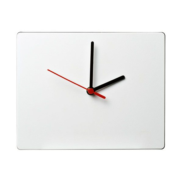 Horloge murale rectangulaire Brite-Clock® Personnalisable | BCM Goodies