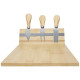 Plateau à fromage et accessoires magnétiques Mancheg en bambou Personnalisable | BCM Goodies