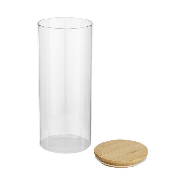 Récipient alimentaire Boley de 940 ml en verre Personnalisable | BCM Goodies