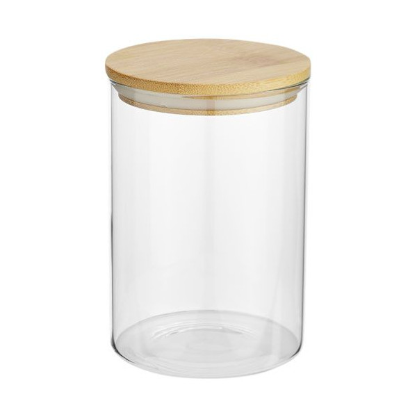 Récipient alimentaire Boley de 550 ml en verre Personnalisable | BCM Goodies