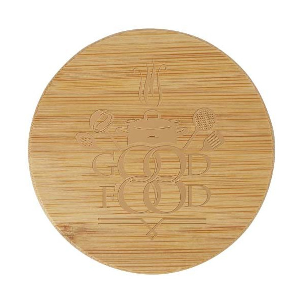 Théière Zen avec passoire et couvercle en bambou Personnalisable | BCM Goodies