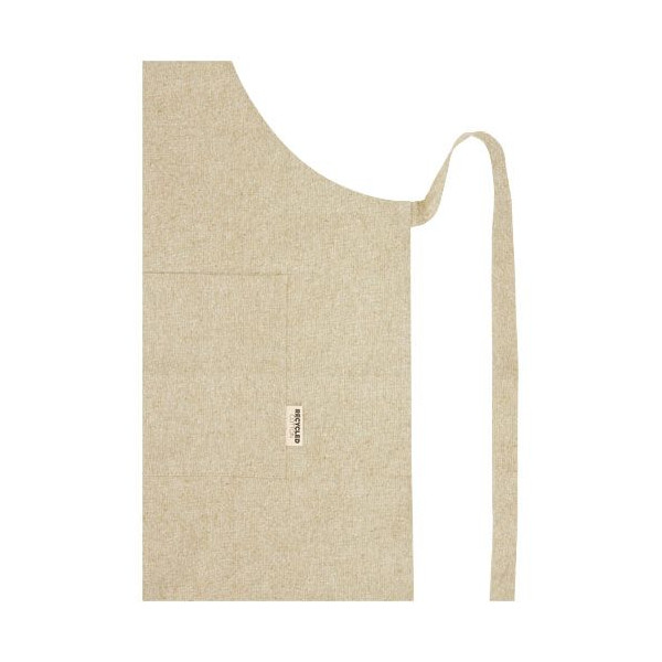 Tablier Pheebs en coton recyclé de 200 g/m² avec poches et fermeture à cordon - BCM Goodies