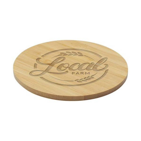 Dessous de verre en bambou Cha Personnalisable | BCM Goodies
