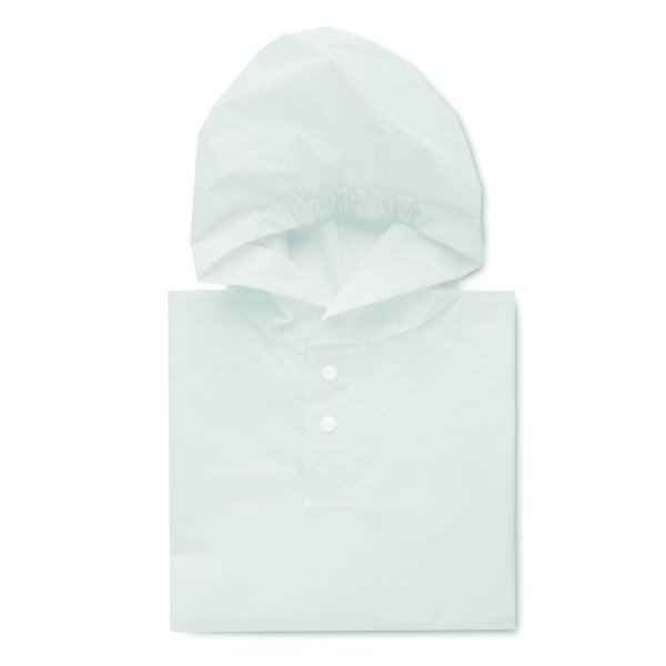 Imperméable pour enfant PONCHIE en PEVA pour garder les enfants au sec - Personnalisable avec logo - Idéal pour événements en ex
