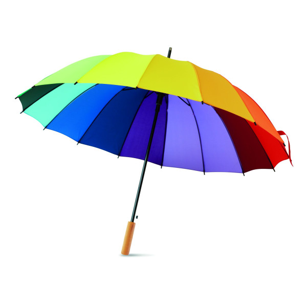 Parapluie arc-en-ciel 27  BOWBRELLA Personnalisable | BCM Goodies