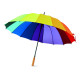 Parapluie arc-en-ciel 27  BOWBRELLA Personnalisable | BCM Goodies