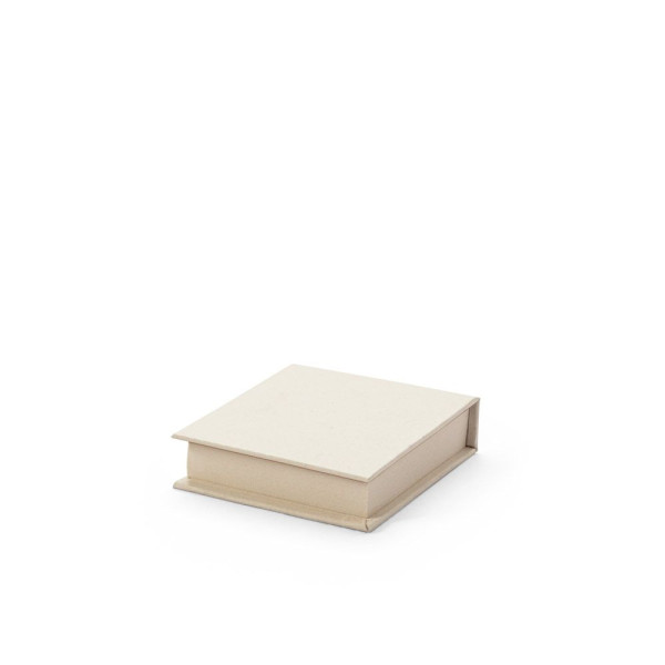 KAIRON. Set de bureau 2 en 1, fabriqué à partir de papier 100 % recyclé, avec 6 blocs-notes autocollants