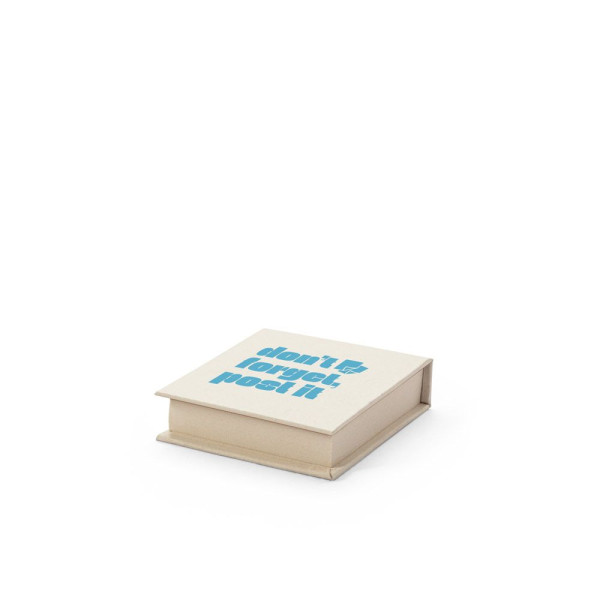 KAIRON. Set de bureau 2 en 1, fabriqué à partir de papier 100 % recyclé, avec 6 blocs-notes autocollants