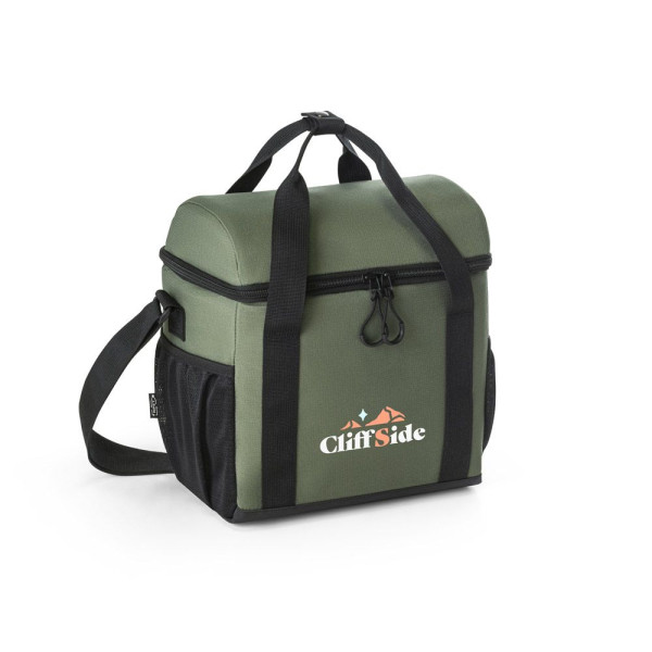 Sac thermique rembourré en polyester recyclé 600D ripstop 11 L ROMA M - Accessoire publicitaire durable pour entreprises